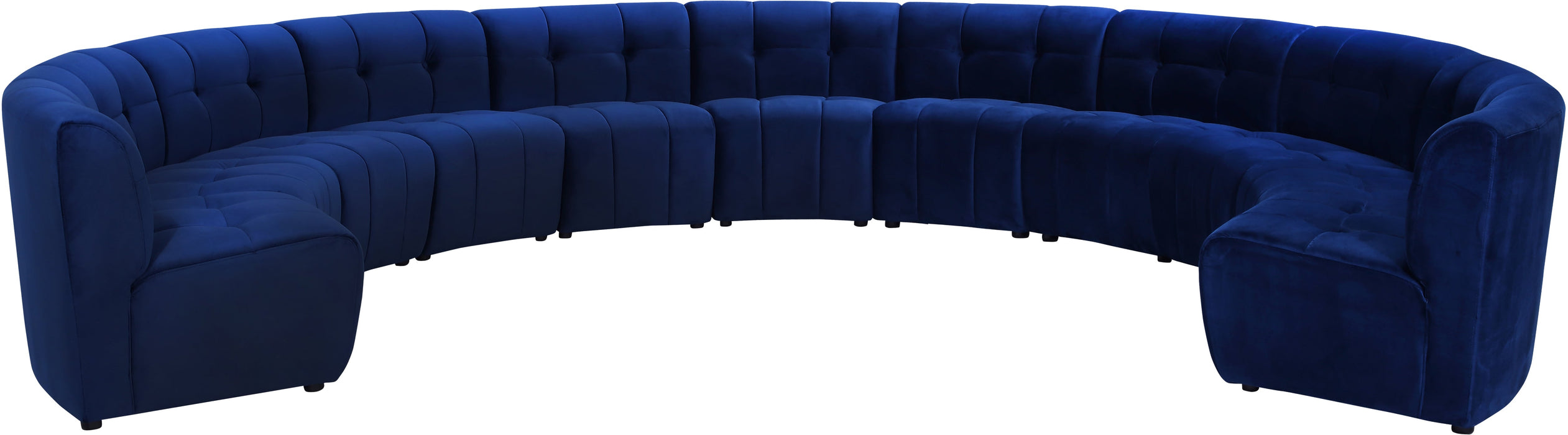 Limitless Velvet 11pc. Modular Sectional - Sterling House Interiors