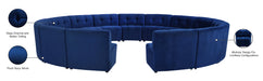 Limitless Velvet 15pc. Modular Sectional - Sterling House Interiors