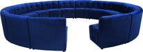 Limitless Velvet 15pc. Modular Sectional - Sterling House Interiors