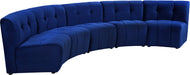 Limitless Velvet 5pc. Modular Sectional - Sterling House Interiors