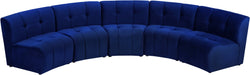 Limitless Velvet 5pc. Modular Sectional - Sterling House Interiors