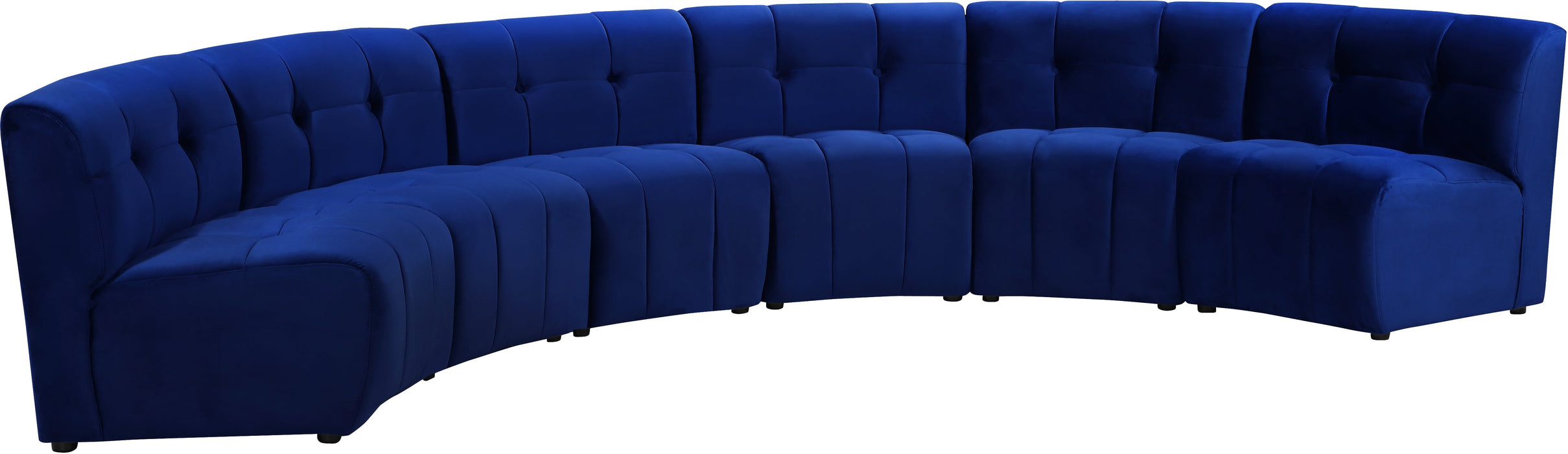 Limitless Velvet 6pc. Modular Sectional - Sterling House Interiors