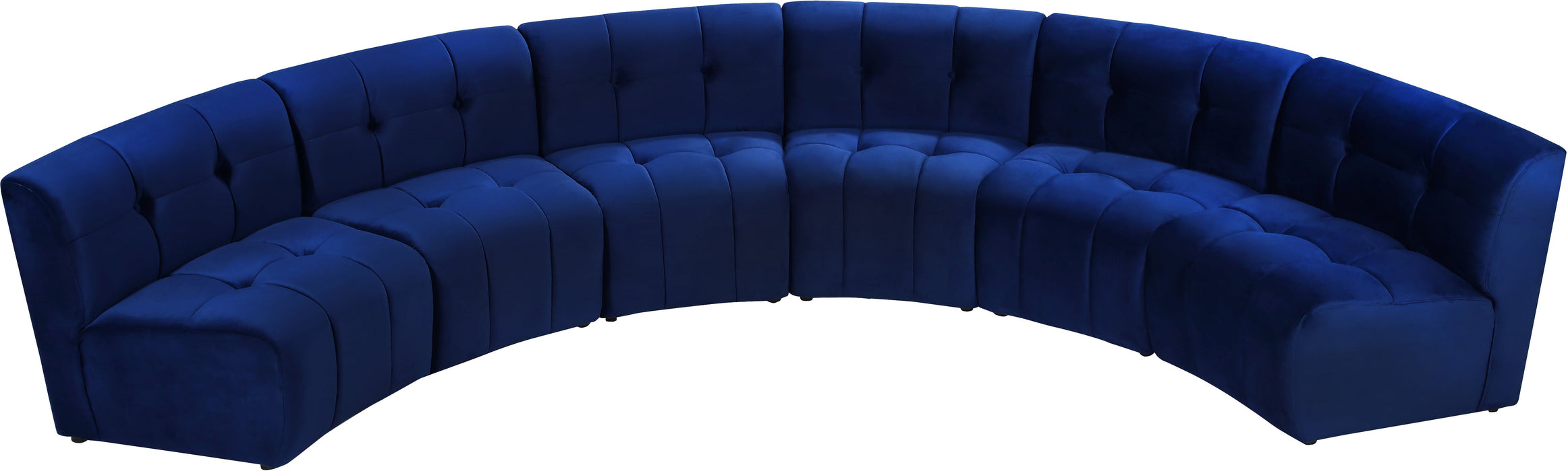 Limitless Velvet 6pc. Modular Sectional - Sterling House Interiors