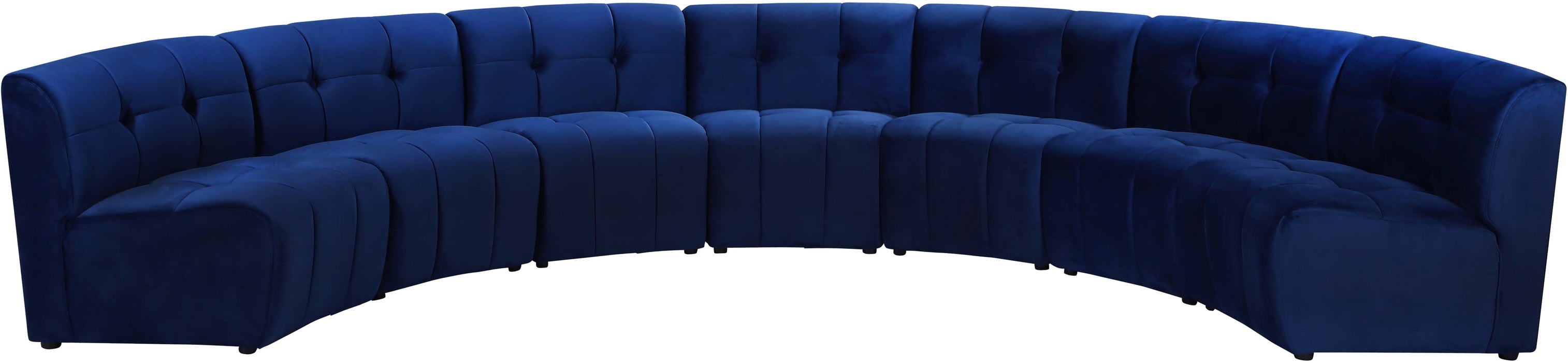 Limitless Velvet 7pc. Modular Sectional - Sterling House Interiors