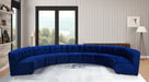 Limitless Velvet 9pc. Modular Sectional - Sterling House Interiors