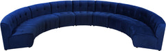 Limitless Velvet 9pc. Modular Sectional - Sterling House Interiors