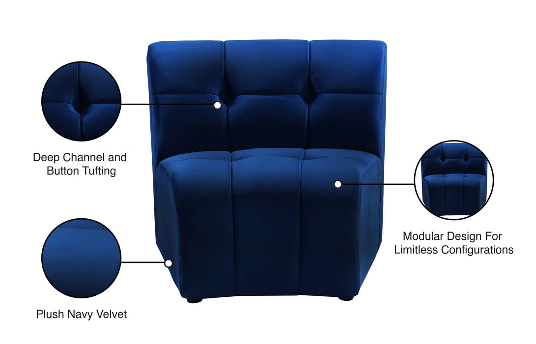 Limitless Velvet Modular Chair - Sterling House Interiors