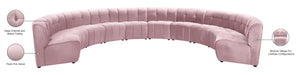 Limitless Velvet 10pc. Modular Sectional - Sterling House Interiors
