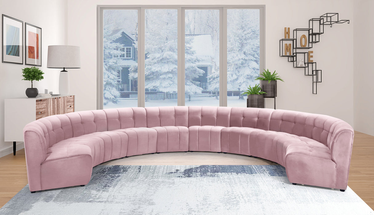 Limitless Velvet 10pc. Modular Sectional - Sterling House Interiors