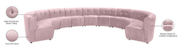 Limitless Velvet 11pc. Modular Sectional - Sterling House Interiors