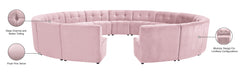 Limitless Velvet 15pc. Modular Sectional - Sterling House Interiors