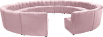 Limitless Velvet 15pc. Modular Sectional - Sterling House Interiors