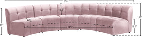 Limitless Velvet 5pc. Modular Sectional - Sterling House Interiors