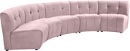 Limitless Velvet 5pc. Modular Sectional - Sterling House Interiors