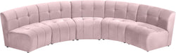Limitless Velvet 5pc. Modular Sectional - Sterling House Interiors