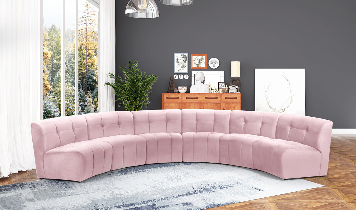 Limitless Velvet 6pc. Modular Sectional - Sterling House Interiors