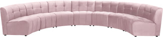 Limitless Velvet 7pc. Modular Sectional - Sterling House Interiors