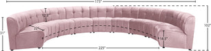 Limitless Velvet 9pc. Modular Sectional - Sterling House Interiors
