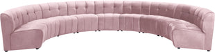 Limitless Velvet 9pc. Modular Sectional - Sterling House Interiors