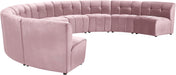 Limitless Velvet 9pc. Modular Sectional - Sterling House Interiors