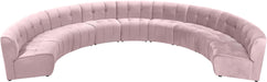 Limitless Velvet 9pc. Modular Sectional - Sterling House Interiors