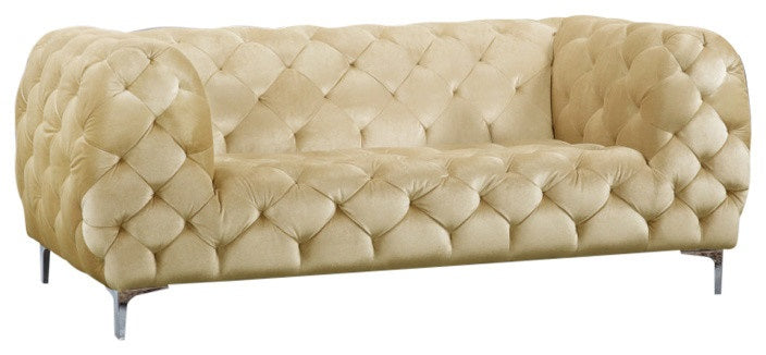 Mercer Velvet Loveseat - Sterling House Interiors