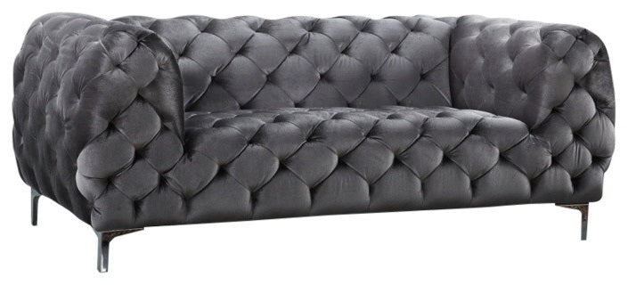 Mercer Velvet Loveseat - Sterling House Interiors