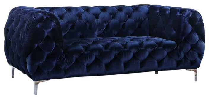 Mercer Velvet Loveseat - Sterling House Interiors