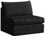 Jacob Velvet Armless - Sterling House Interiors