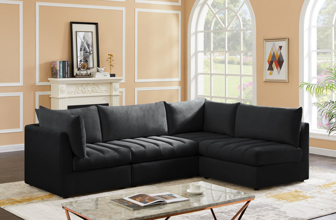 Jacob Velvet Modular Sectional - Sterling House Interiors