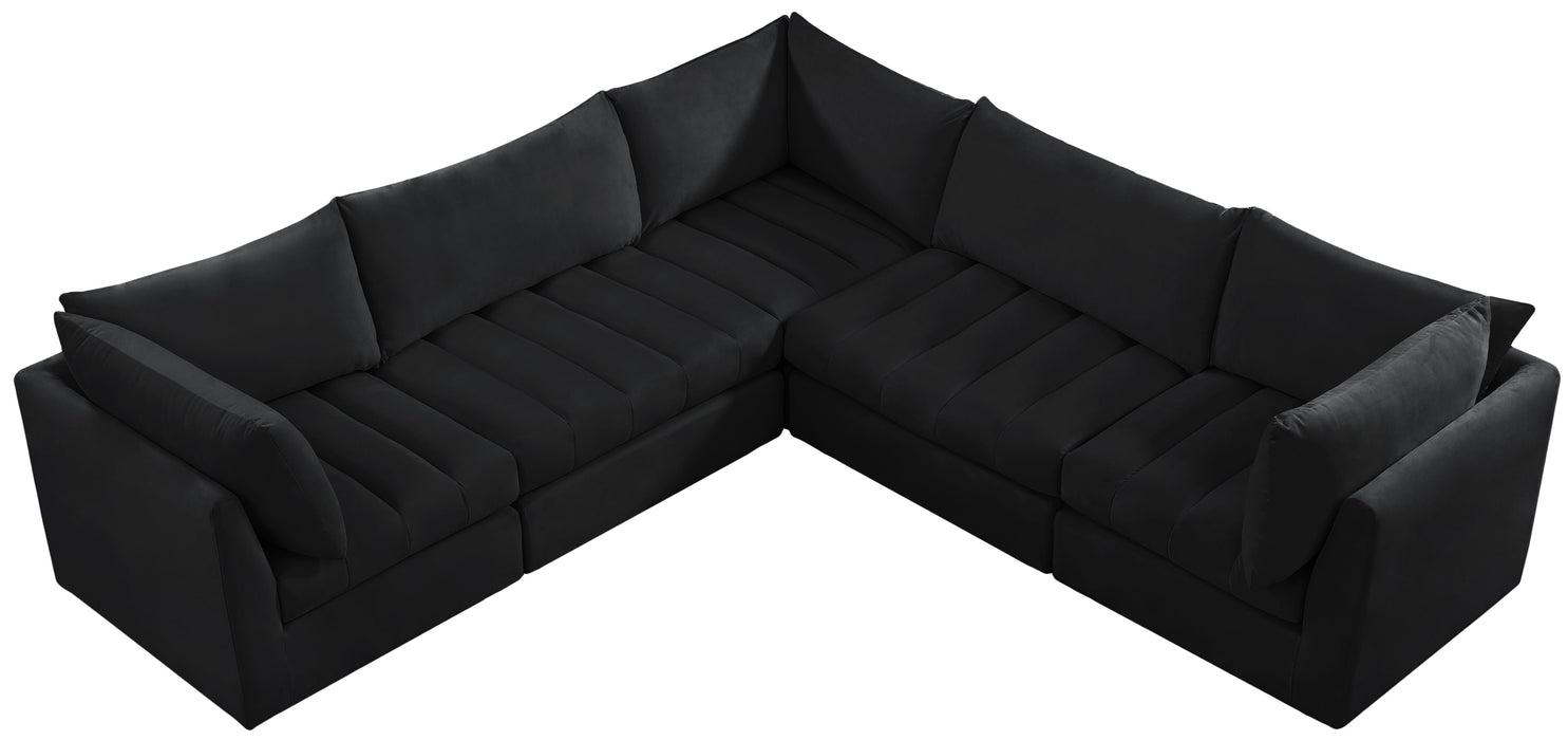 Jacob Velvet Modular Sectional - Sterling House Interiors