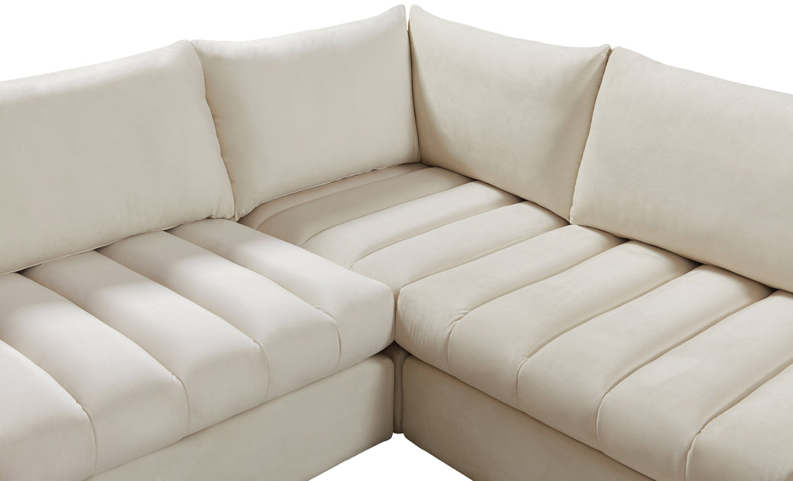 Jacob Velvet Modular Sectional - Sterling House Interiors