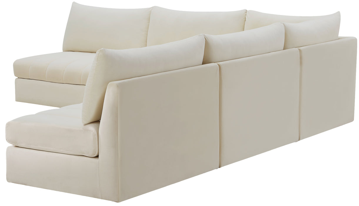 Jacob Velvet Modular Sectional - Sterling House Interiors