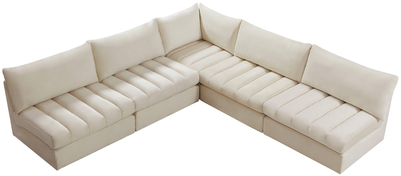 Jacob Velvet Modular Sectional - Sterling House Interiors