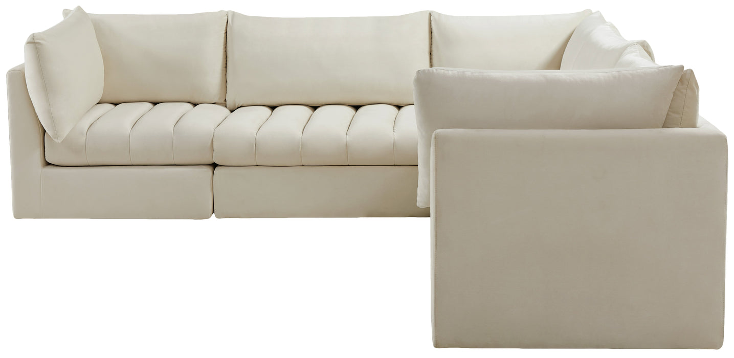 Jacob Velvet Modular Sectional - Sterling House Interiors