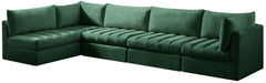 Jacob Velvet Modular Sectional - Sterling House Interiors