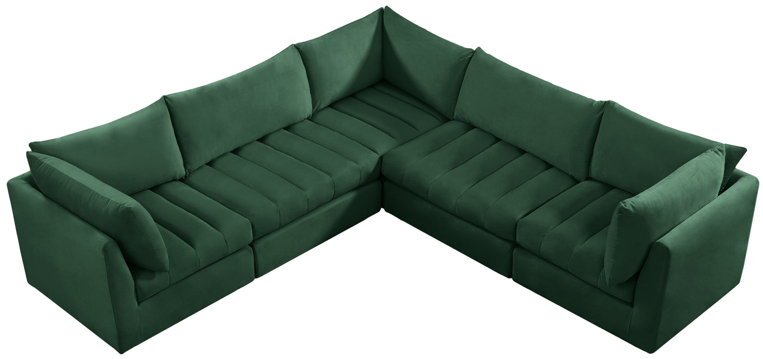 Jacob Velvet Modular Sectional - Sterling House Interiors