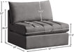 Jacob Velvet Armless - Sterling House Interiors