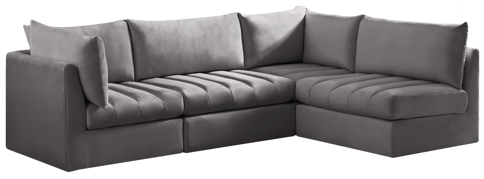 Jacob Velvet Modular Sectional - Sterling House Interiors