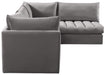 Jacob Velvet Modular Sectional - Sterling House Interiors