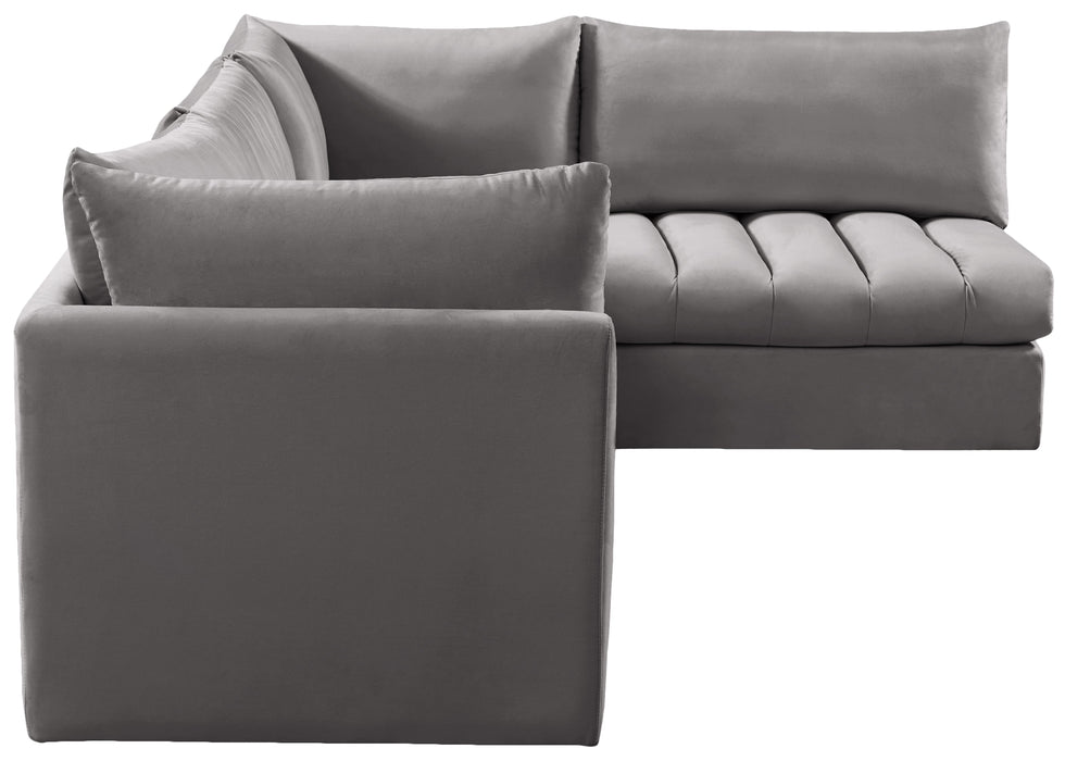 Jacob Velvet Modular Sectional - Sterling House Interiors