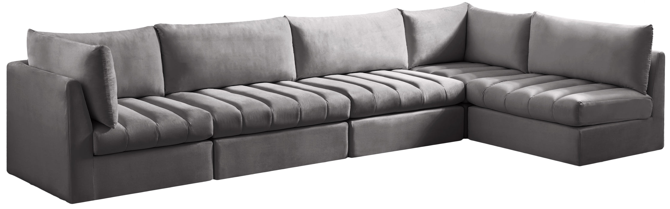 Jacob Velvet Modular Sectional - Sterling House Interiors