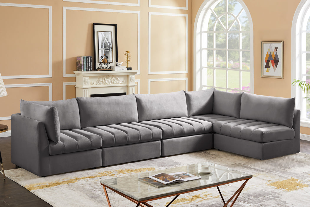 Jacob Velvet Modular Sectional - Sterling House Interiors