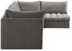 Jacob Velvet Modular Sectional - Sterling House Interiors