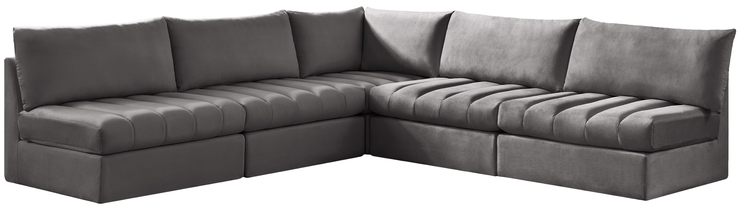 Jacob Velvet Modular Sectional - Sterling House Interiors