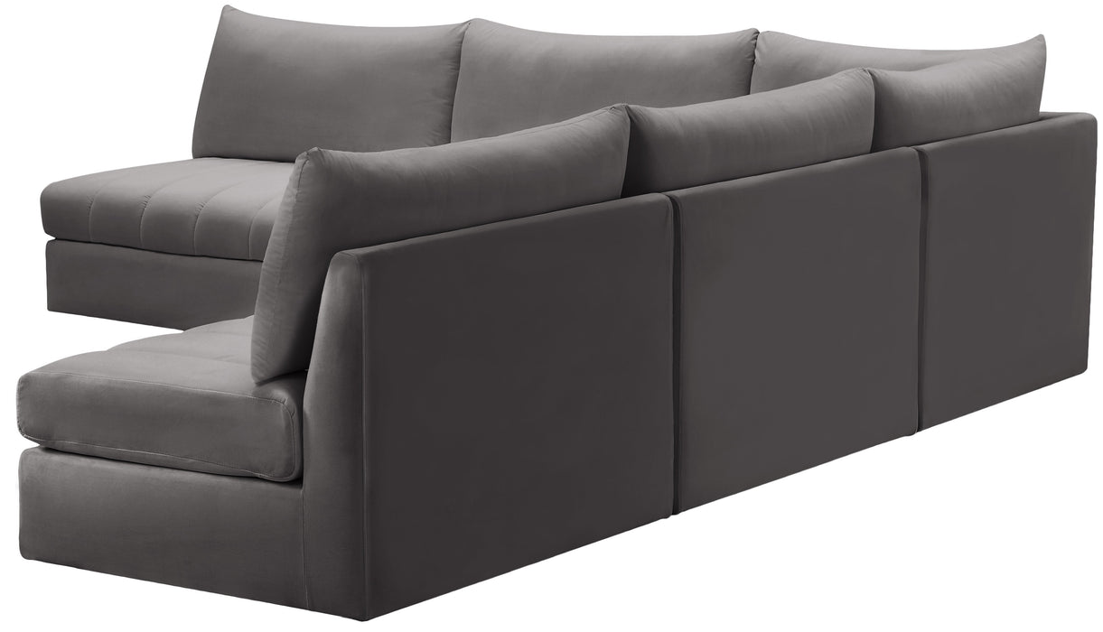 Jacob Velvet Modular Sectional - Sterling House Interiors