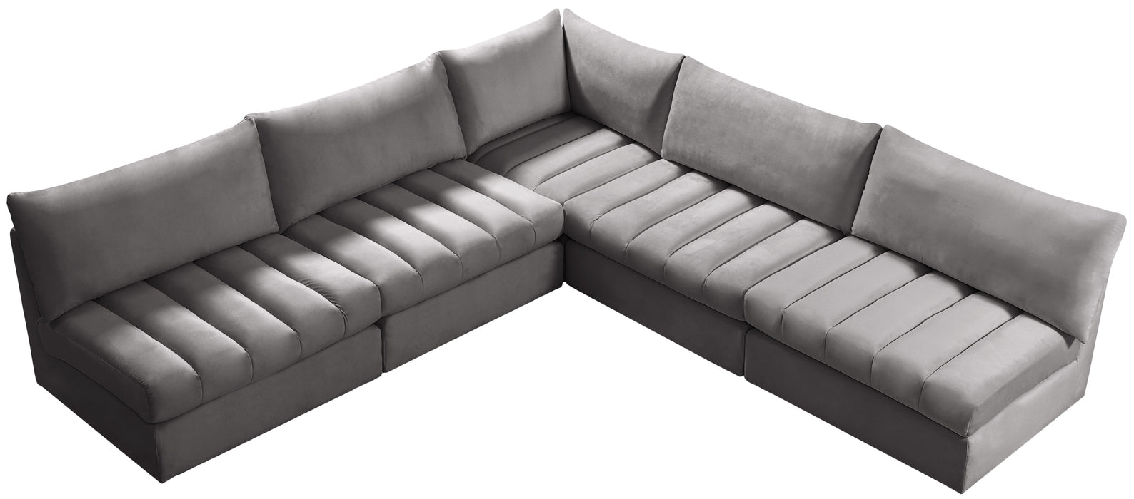 Jacob Velvet Modular Sectional - Sterling House Interiors