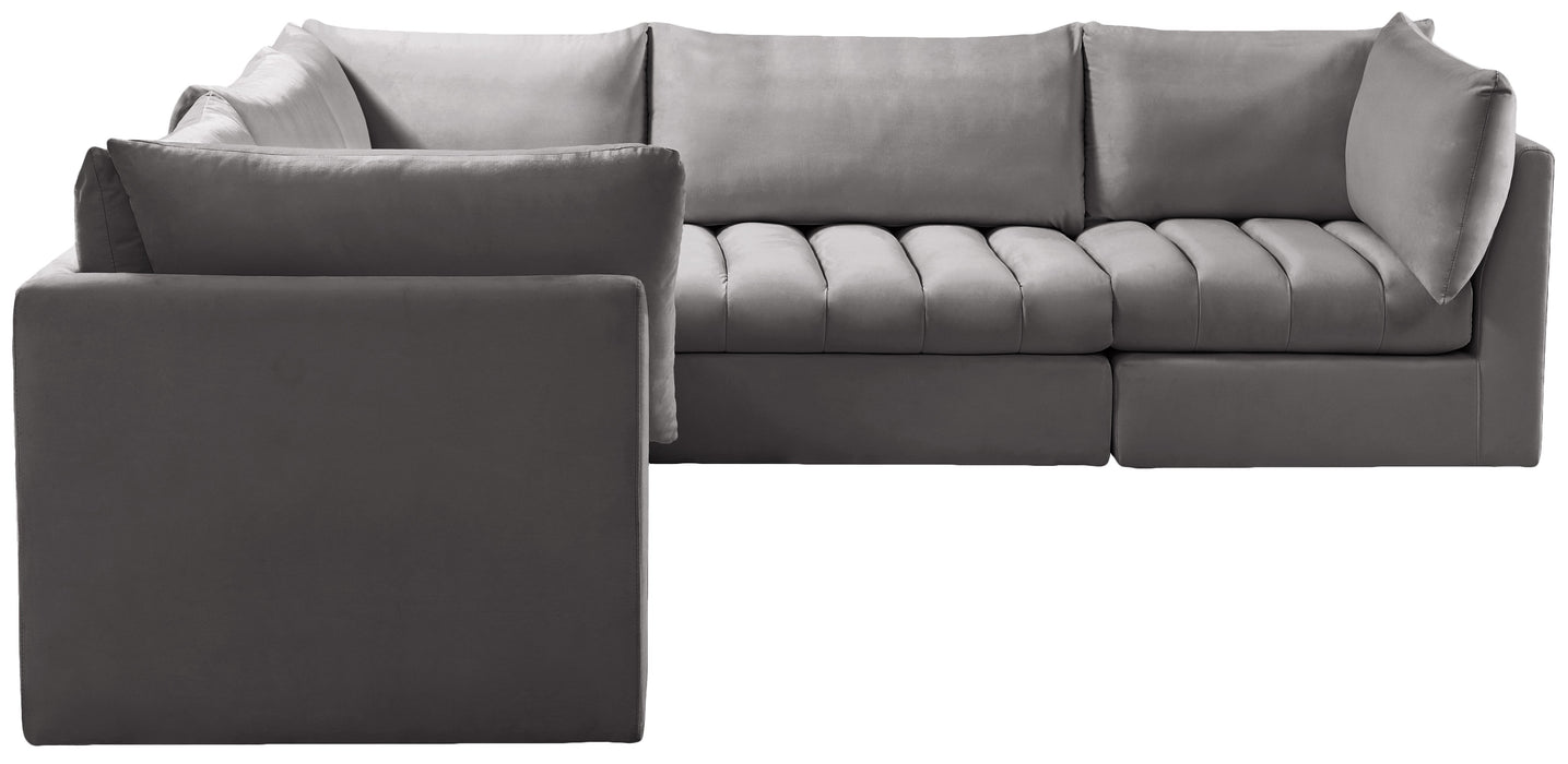 Jacob Velvet Modular Sectional - Sterling House Interiors