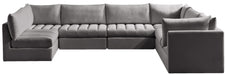 Jacob Velvet Modular Sectional - Sterling House Interiors