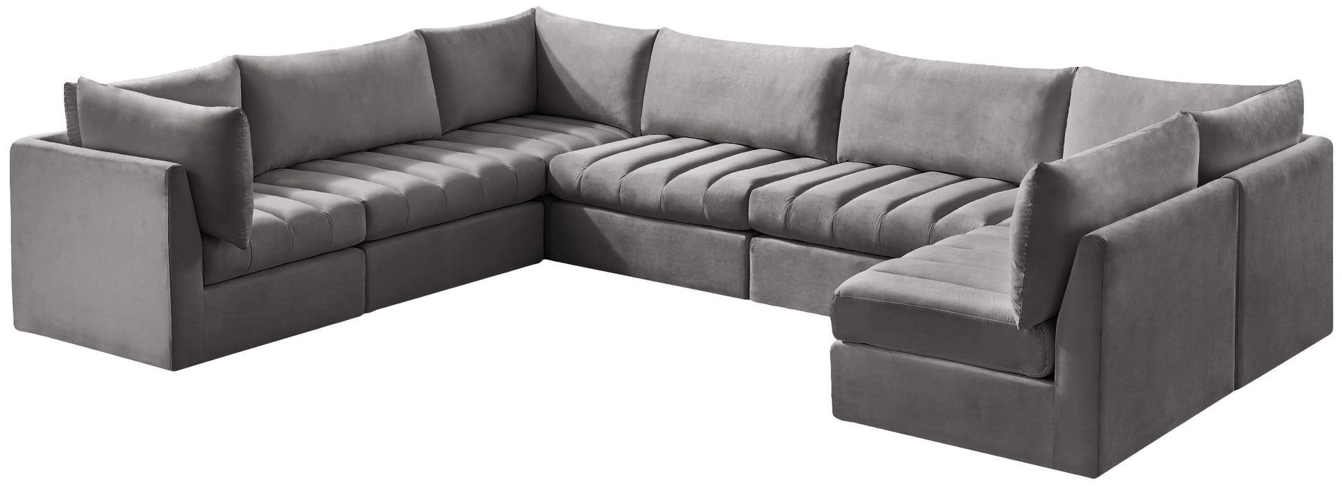 Jacob Velvet Modular Sectional - Sterling House Interiors